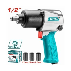 TOTAL AIR IMPACT WRENCH 1/2" SQ. DRIVE 610 NM - TAT4O122