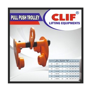 CLIF PULL PUSH TROLLEY 2T (1PCS)