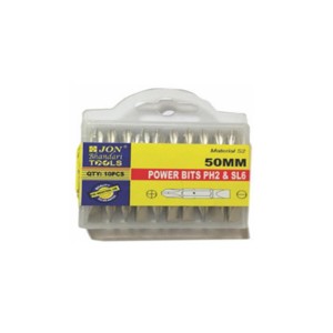 JON BHANDARI POWER BIT GOLDEN COLOUR 10 PCS (50 MM/PH1)