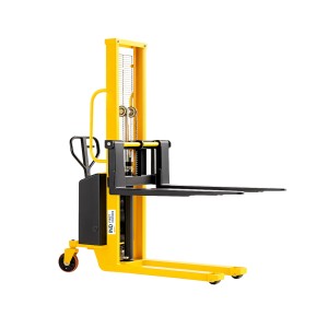 SR SEMI ELECTRIC STACKER - 48V DC , HEAVY DUTY 1.5 T X 1.6 MTR