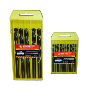 MAF PRO 5PCS HSS FULLY GROUND DRILL BIT - 10.7MM