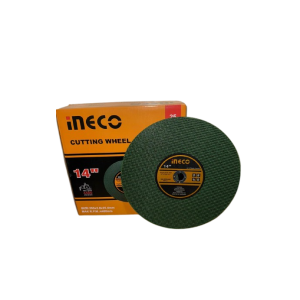 INECO CUTTING WHEEL 14"X2.8MM GREEN DOUBLE NET
