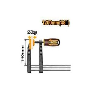 INGCO F CLAMP WITH PLASTIC HANDLE 140X1200MM HFC021401