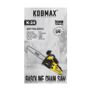 KOBMAX GASOLINE CHAIN SAW 22" - 2.9KW - KXT-10A