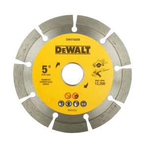 DEWALT 5" MCB - 125MM X 22.23 - MARBLE - 10MM SEGMENT DW47502M-IN
