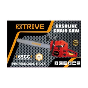 XTRIVE GASOLINE CHAINSAW 65CC WITH EASY STARTER