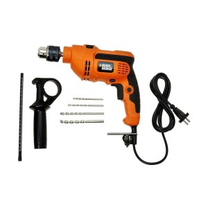 BLACK AND DECKER 13MM - 550W - VARIABLE SPEED HAMMER DRILL - 0 - 2800 RPM KR554RE-IN