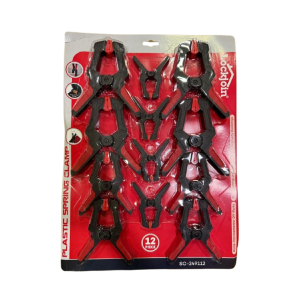 12PCS PLASTIC SPRING CLAMP SC-249112