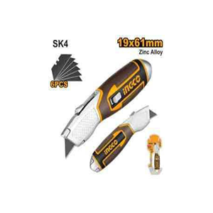 INGCO UTILITY KNIFE 61X19MM - HUK618