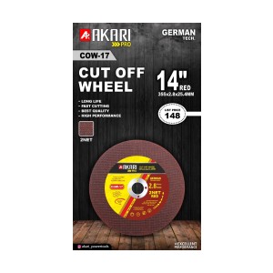 AKARI PRO CUT OF WHEEL 355 X 2.8MM RED (PRO) (2NET) (40PCS)