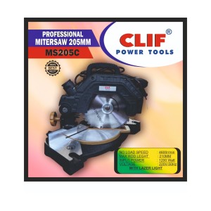 CLIF PROFESSIONAL MITRE SAW WITH LASER MS205C (1PCS)