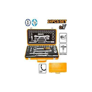 INGCO 24 PCS 1/2" SOCKET SET - HKTS0243