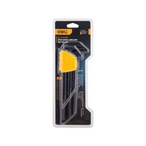 Deli 9PCS Extra-Long Hex Key Set - DL231309H