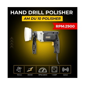 AMBER DRILL POLISHER 650W - AM DU-10 POLISER (6 MONTH WARRANTY)