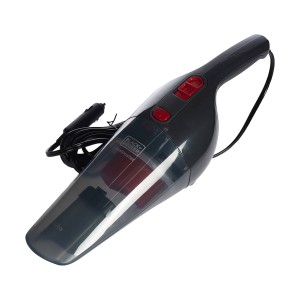 BLACK AND DECKER 12V DC CAR VACUUM CLEANER / 12.5W - DUSTBOWL: 370ML - EXTRA ACCESSORIES NV1210AV-B5