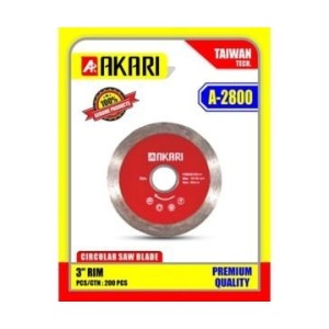 AKARI MARBLE CUTTING BLADE - 3" RIM A-2800