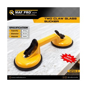 MAF DOUBLE GLASS SUCTION PVC - MPGS-2
