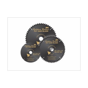 GOLDEN BULLET PREMIUM BLACK TCT SAWS IN DOUBLE BLISTER PACK 12 INCHX100TX32MM PREMIUM BLACK FOR ALUMINIUM