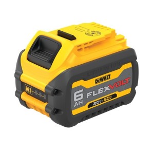 DEWALT BATTERY PACK - 60V - 6.0AH - XR - FLEXVOLT BATTERY - (20V MAX - 60V MAX) DCB606-B1
