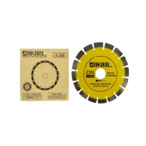 Akari MARBLE CUTTING BLADE AKARI NEW SERIES A-300 4" SEG 16T (200PCS)