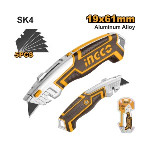 INGCO UTILITY KNIFE 180X45MM - HUK6118