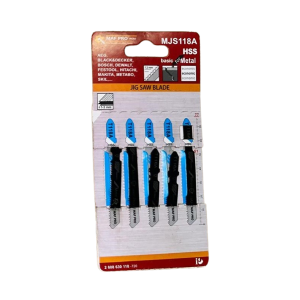 MAF PRO JIGSAW BLADE - T118A MJST118A (5PCS BLISTER CARD)