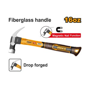 INGCO CLAW HAMMER 450G  - HCH81016