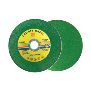 JON BHANDARI CUT OFF WHEEL GREEN 125X1X22MM - 5 INCH