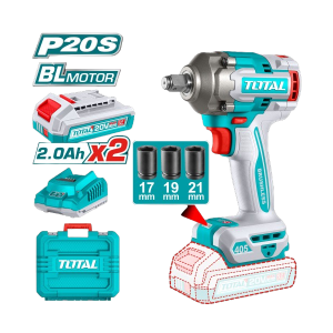 TOTAL CORDLESS IMPACT WRENCH SQ.-1/2" 555N.M. - TIWLI2045