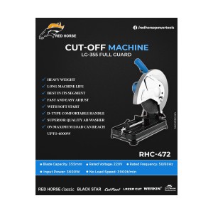 RED HORSE CUTT OFF MACHINE LG355C - RHC - 472