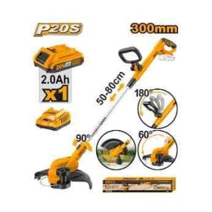 INGCO LITHIUM-ION GRASS TRIMMER 300MM 20V [2PC] - CGTLI203285