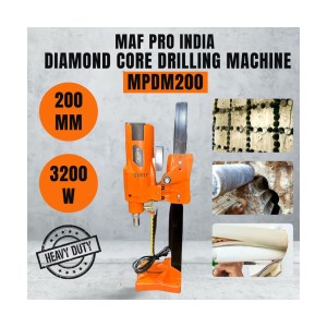 MAF Diamond Core Drill 200mm 3200W - MPDM200