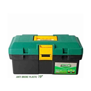 Hanbon Anti Broke Plastic Tool Box 19Inch (9Pcs) - 120319