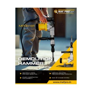 MAF DEMOLITION HAMMER HEAVY DUTY - MPDH-811