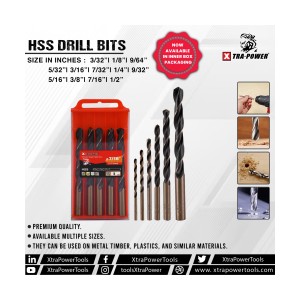 Xtra Power Hss Drill Bit - 2.5Mm ( 3/32 Inch )
