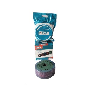 TCA FIBER DISC PAPER 5" GRITT 60