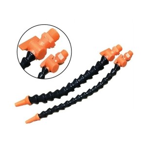 AKARI COOLANT PIPE 1/2" (12" LGH) OIL PIPE-ROUND-304 MM WITH BALL VALVE