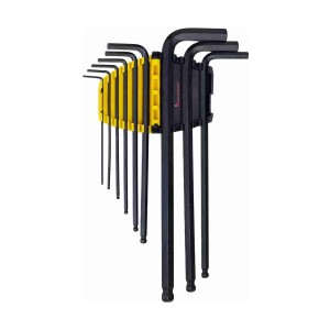 Deli 9PCS Extra-Long Ball Hex Key Set High quality Cr-V - DL232309H