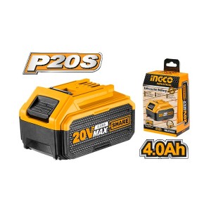 INGCO LITHIUM-ION BATTERY PACK 20V [12PC] - FBLI2002