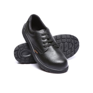 ALKO PLUS SYNTHETIC LEATHER SAFETY SHOE WITH STEEL TOE SIZES: 7 - APS-T2 (ISI CERTIFIED)