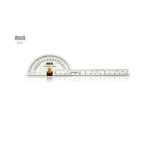 Samrat 6 inch Protractor Graduated Rule