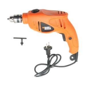 BLACK AND DECKER 10MM - 500W - SINGLE SPEED HAMMER DRILL - 2800 RPM HD400-IN