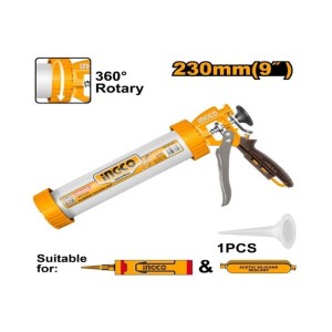 INGCO ALUMINUM CAULKING GUN 230MM - HCG0109