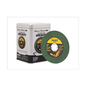SILVER BULLET CUT OFF WHEEL DOUBLE NET. 4X1 . GREEN - CSB 041