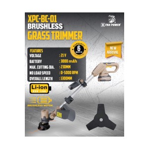 XTRA POWER XPC-BC-01 BRUSHLESS GRASS TRIMMER 21V