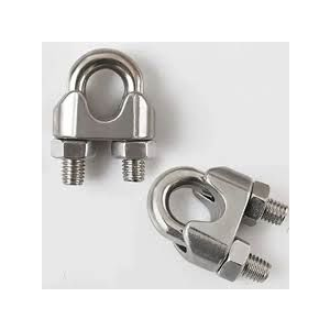 LIFTGEAR SS WIRE ROPE CLAMPS
 CAPACITY- 3MM WEIGHT-0.01Kg