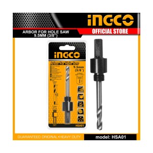 INGCO ARBOR FOR HOLE SAW 3/8" - HSA01