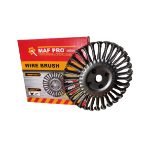 MAF PRO CIRCULAR TWISTED WIRE BRUSH 180mmX22.2 - MRB70472