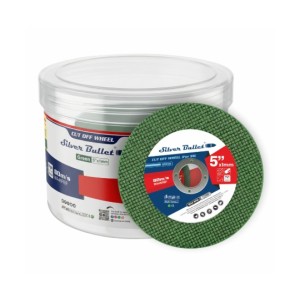 SILVER BULLET CUT OFF WHEEL DOUBLE NET 5X1 GREEN - CSB 051