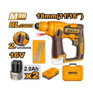 INGCO CORDLESS ROTARY HAMMER18MM - CRHLI16168